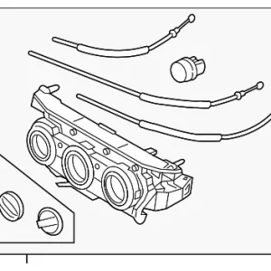 Dash Control Unit - Mazda (DH5C-61-190D)