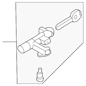 Lock Cylinder - Mazda (TCY7-76-290)