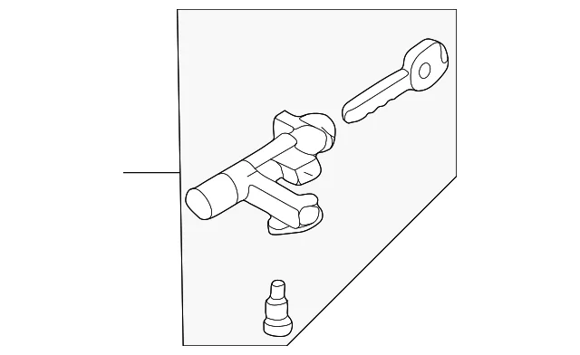 Ignition Lock Cylinder - Mazda (TC86-76-290)