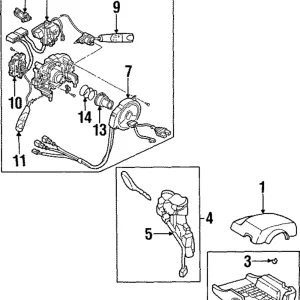 Column Cover - Mazda (BC1F-60-230B)