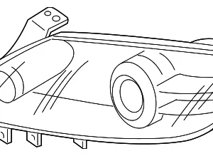 Composite Headlamp - Mazda (FE01-51-0K0H)