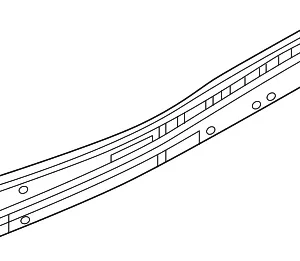 Floor Rail - Mazda (KJK7-54-660)