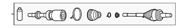 Outer Cv Joint - Mazda (GDC3-22-510)