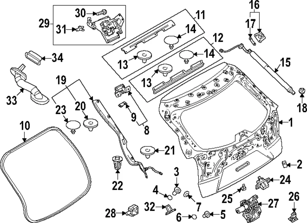 Warning Buzzer - Mazda (DFR7-67-6B1A)