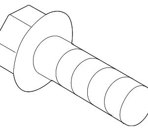 Knuckle Assembly Upper Bolt - Mazda (9YA0-21-24E)