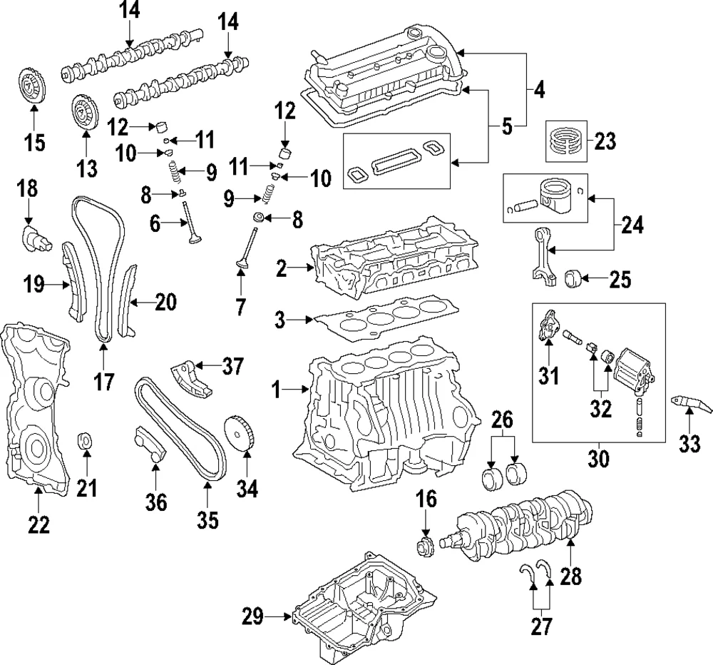 Valve Springs - Mazda (LF50-12-125A)