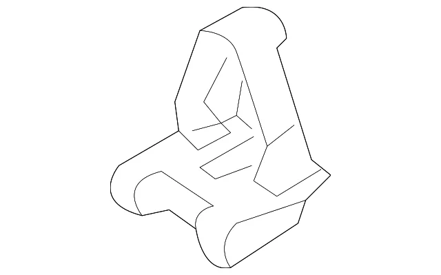 Side Gate Trim Retainer Clip - Mazda (G22G-68-D21)