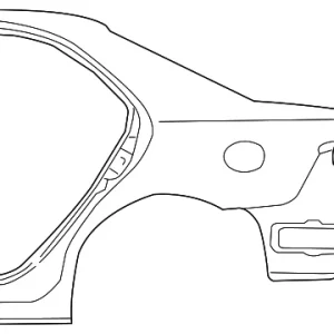 Quarter Panel - Mazda (GMYA-70-410)
