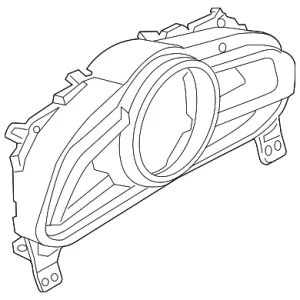 Cluster Bezel - Mazda (BALW-55-214)
