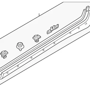 Rocker Molding - Mazda (T060-51-PS0-PZ)
