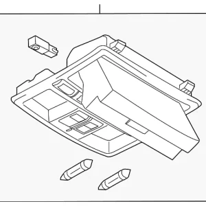 Overhead Console - Mazda (TD77-69-970D-77)