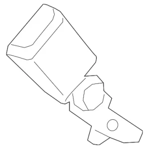 Buckle - Mazda (TKY8-57-880B)