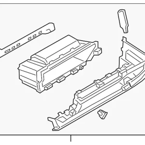 Glove Box Assembly - Mazda (BDTS-64-260-02)