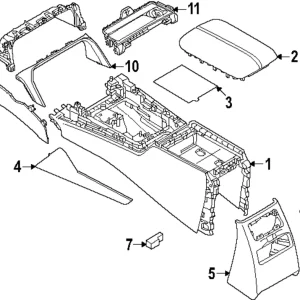 Trim Panel - Mazda (KBB3-64-320)