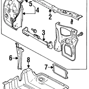 Lock Support - Mazda (LB82-52-150B)