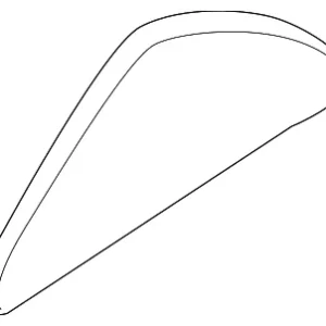 Vent Glass - Mazda (G22C-72-661)