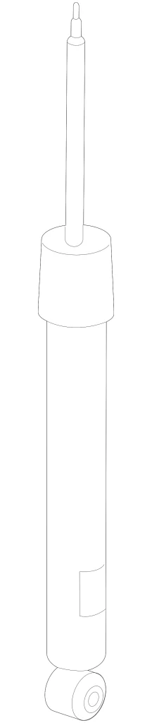 Suspension Shock Absorber - Mazda (BCKA-28-700A)