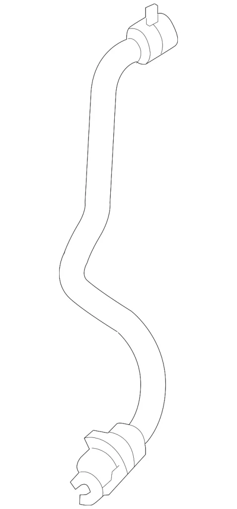 Radiator Coolant Hose - Mazda (L540-15-18YA)