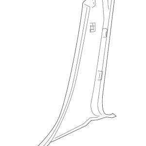 Lower Center Pillar Trim - Mazda (BP4K-68-220G-02)