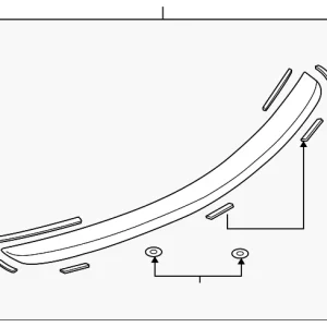 Spoiler Assembly - Mazda (BBP3-51-960B-85)