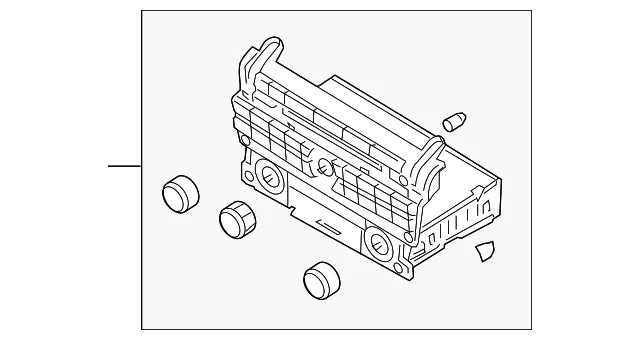 Receiver - Mazda (BN8P-66-AS0)