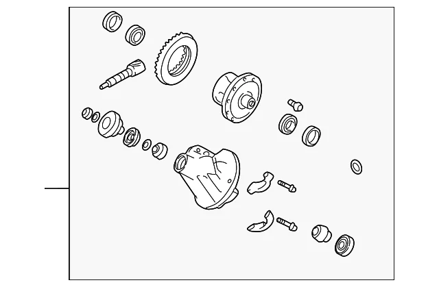 Differential Assembly - Mazda (MM05-27-100A)