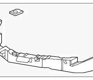 Headlamp Bracket - Mazda (DFR5-50-160D)