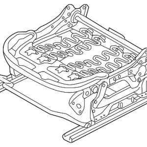 Seat Frame - Mazda (GHK2-88-H50)