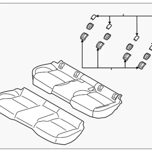 Cushion Assembly - Mazda (BEPP-57-200H-02)
