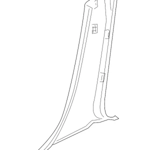 Lower Center Pillar Trim - Mazda (C235-68-220C-02)