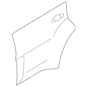 Outer Panel - Mazda (ZZCA-72-020)
