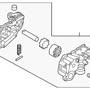 Oil Pump - Mazda (PX13-14-100)