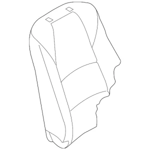 Seat Back Cover - Mazda (DD5T-88-131-04)