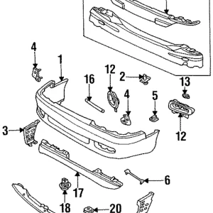 Bumper Cover - Mazda (GAY5-50-03XB-00)