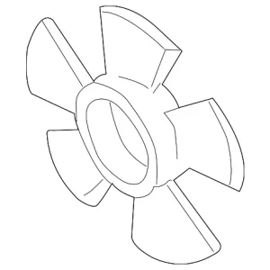 Fan Blade - Mazda (BP29-15-140)