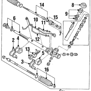 Bearing Assembly - Mazda (B456-32-129)