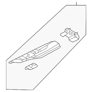 Closing Plate - Mazda (KMY6-54-7FX)