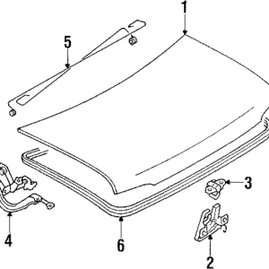 Latch - Mazda (N007-56-820)
