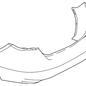 Bumper Cover - Mazda (GSYL-50-221B-BB)