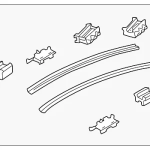 Roof Molding - Mazda (TA01-50-9H0F-00)