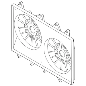 Fan Shroud - Mazda (CY03-15-210C)