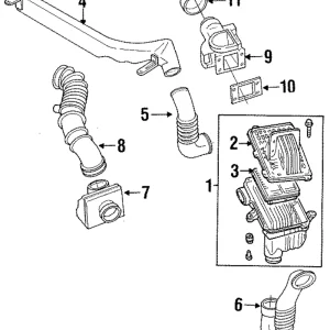Mass Air Flow Sensor - Mazda (BP05-13-210R-00)