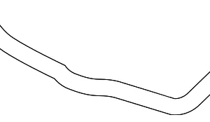 Engine Coolant Overflow Hose - Mazda (LF94-15-260A)