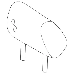 Headrest - Mazda (GAC4-88-140-72)