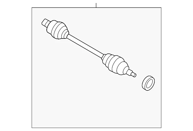 Axle Assembly - Mazda (MA02-25-50XB)