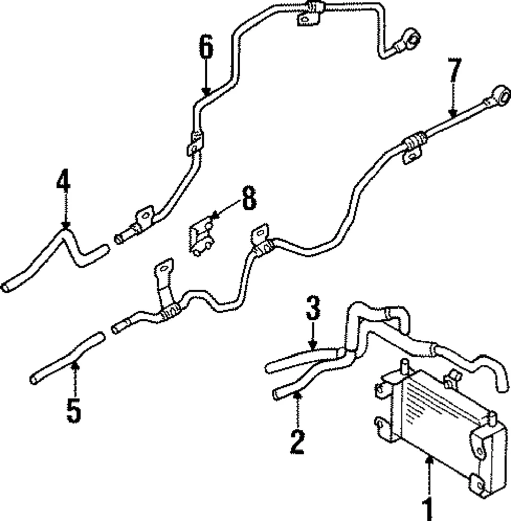 Hose - Mazda (BV72-19-933B)