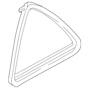Weatherstrip - Mazda (B25H-72-651E)