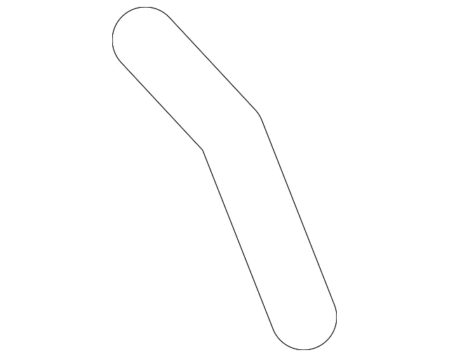 Washer Hose - Mazda (BDGH-67-501)