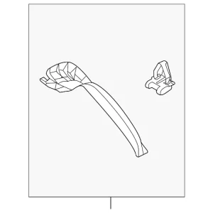 Side Gate Trim - Mazda (BJT6-68-950A)