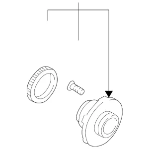Hub Assembly - Mazda (GA5S-26-15XA)